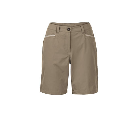 Tchibo - Softshellové funkční šortky - pro ženy - vel. 36 - barva: béžová