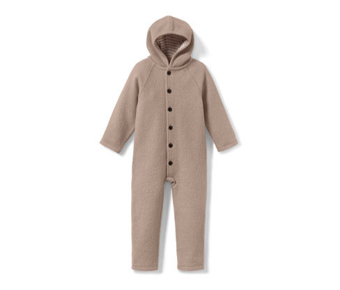 Tchibo - Overal pro miminka s vlnou merino - pro miminko - vel. 50/56 - barva: hnědá