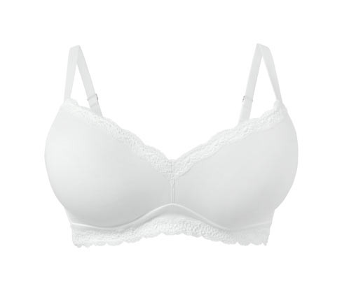 Tchibo - Měkká podprsenka - pro ženy - vel. 80D - barva: bílá
