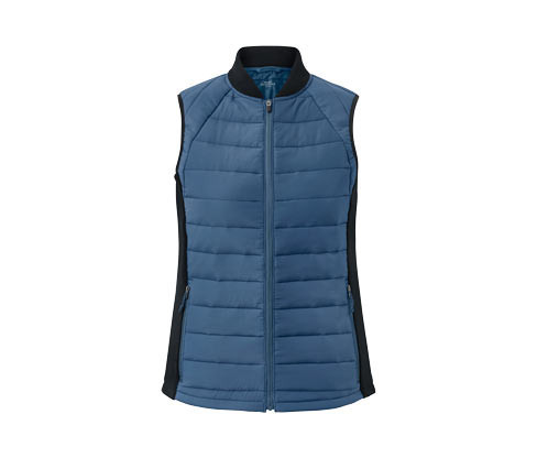 Tchibo - Prošívaná termovesta - pro ženy - vel. XS 32/34 - barva: modrá