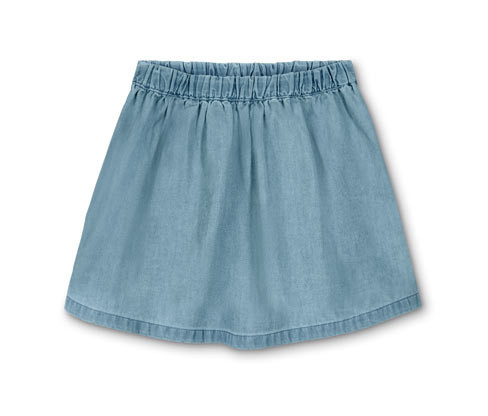 Tchibo - Dívčí denimová sukně - pro dívky - vel. 86/92 - barva: modrá