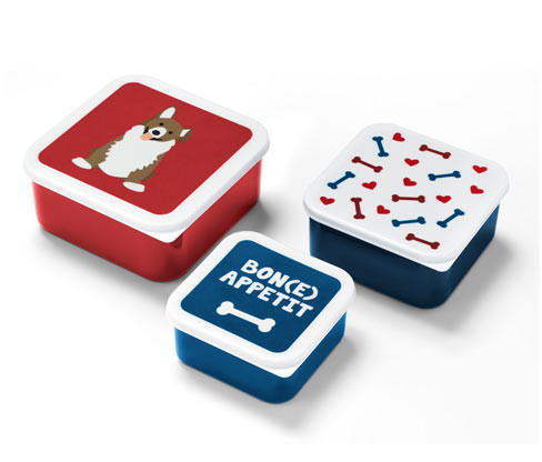 Tchibo - Krabičky na pamlsky - barva: vícebarevná