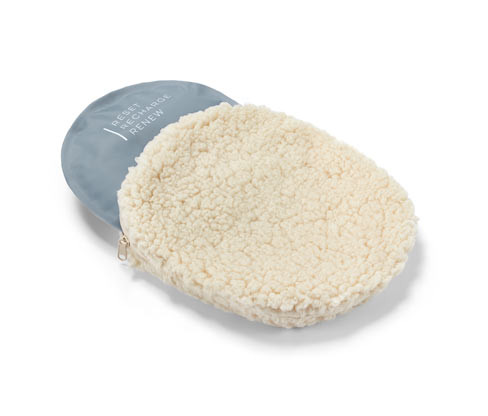 Tchibo - Chladivý a hřejivý polštářek 2 v 1 - barva: modrá