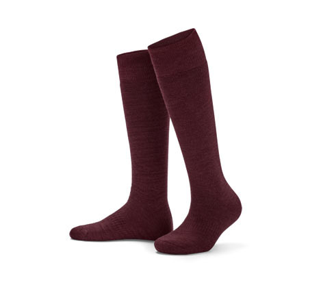 Tchibo - Termopodkolenky s vlnou merino - pro ženy - vel. 35-38 - barva: červená