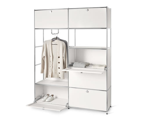 Tchibo - Kovová skříň CN3 - barva: bílá