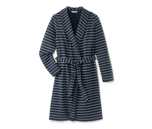 Tchibo - Župan - pro ženy - vel. S 36/38 - barva: modrá/s proužky