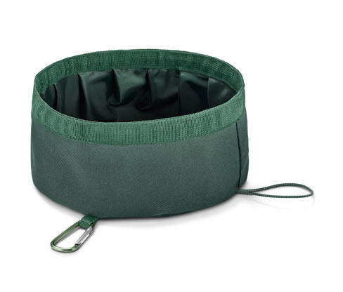 Tchibo - Skládací miska pro psy - barva: zelená