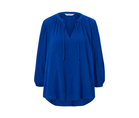 Tchibo - Tuniková halenka - pro ženy - vel. 36 - barva: modrá