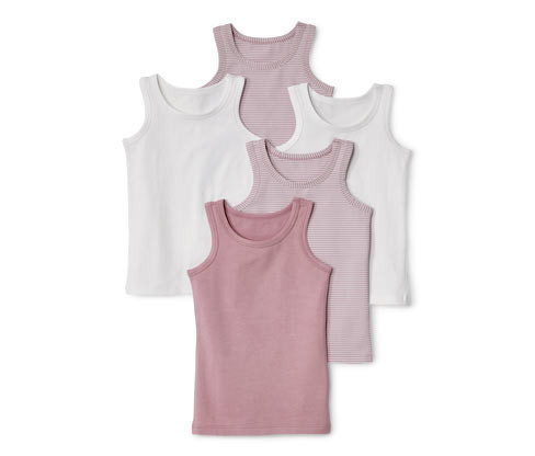 Tchibo - Dívčí tílka - pro dívky - vel. 86/92 - barva: bílá