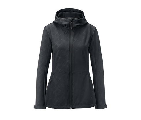 Tchibo - Softshellová bunda - pro ženy - vel. 36 - barva: černá