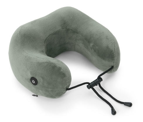 Tchibo - Šíjový polštářek s vibrační masáží - barva: zelená