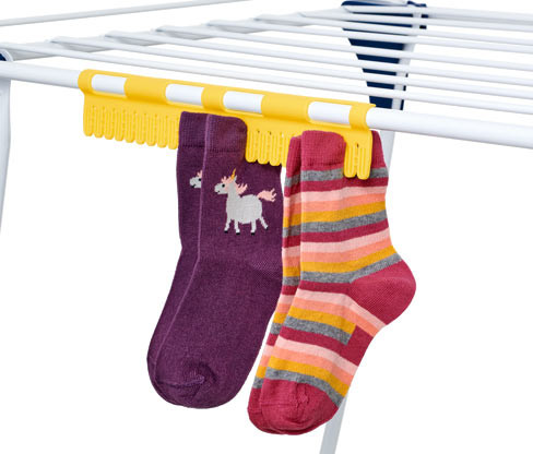 Tchibo - Sušáky na ponožky - barva: žlutá