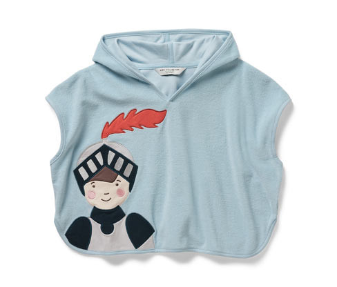 Tchibo - Froté pončo - pro miminko - vel. 74/80 - barva: modrá