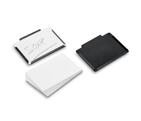 Tchibo - Kovové svorky - barva: černá