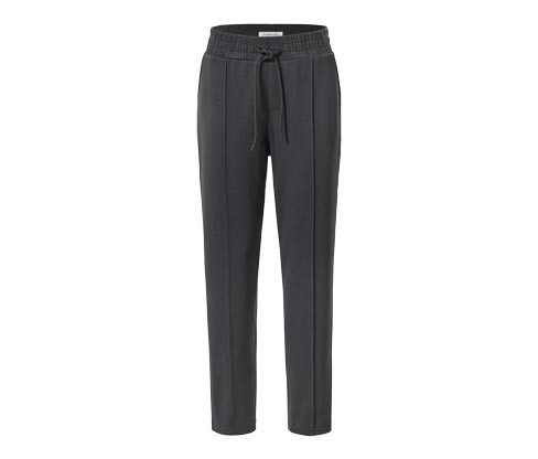 Tchibo - Teplákové kalhoty s prošitými puky - pro ženy - vel. S 36/38 - barva: šedá