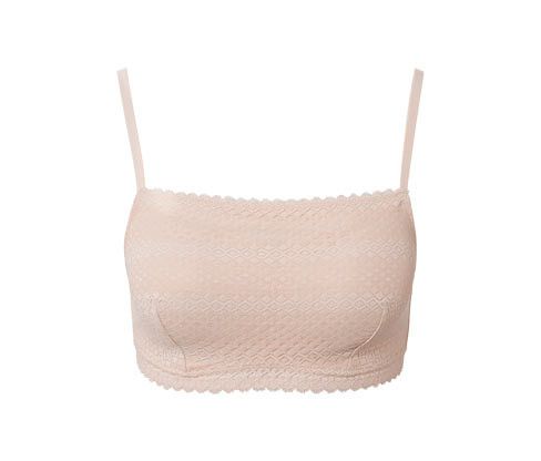 Tchibo - Krajková podprsenka - pro ženy - vel. 75A - barva: béžová