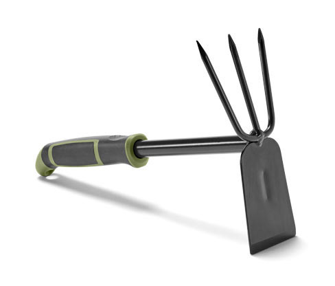 Tchibo - Dvojitá zahradní motyčka - barva: černá