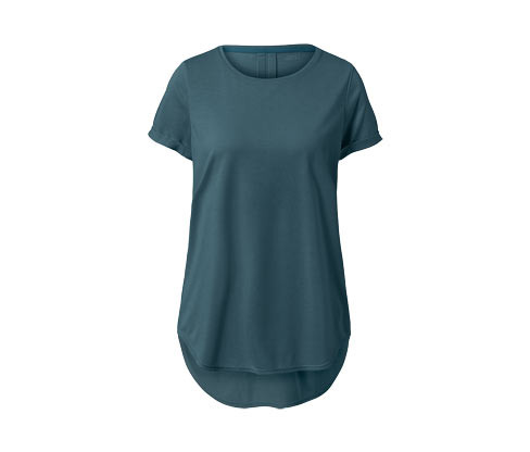 Tchibo - Dlouhé triko - pro ženy - vel. XS 32/34 - barva: zelená