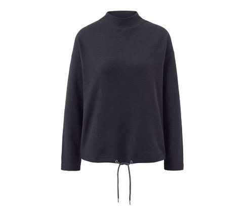 Tchibo - Svetr se stojáčkem - pro ženy - vel. S 36/38 - barva: modrá