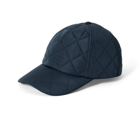 Tchibo - Prošívaná kšiltovka - barva: modrá