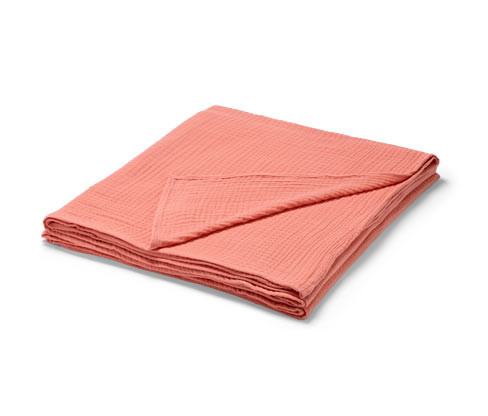 Tchibo - Přehoz na postel - barva: oranžová