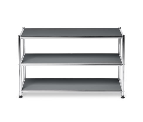 Tchibo - Kovový odkládací stolek CN3 - barva: šedá