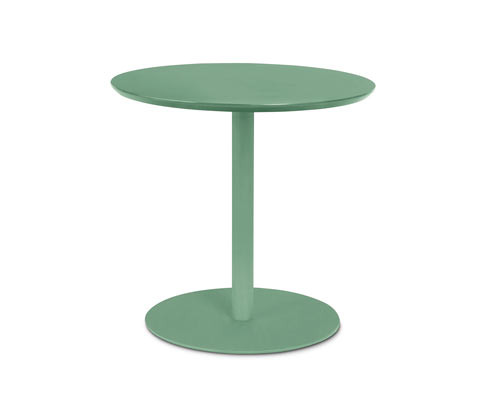 Tchibo - Kulatý odkládací stolek - barva: zelená