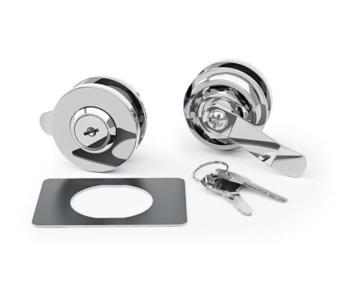 Tchibo - Doplňková sada zámku »Cn3« - barva: stříbrná