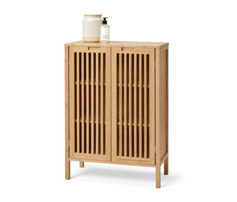 Tchibo - Odkládací skříňka - barva: hnědá