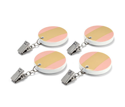 Tchibo - Závaží na ubrus - barva: růžová