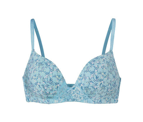 Tchibo - Podprsenka s měkkými košíčky - pro ženy - vel. 75A - barva: tyrkysová