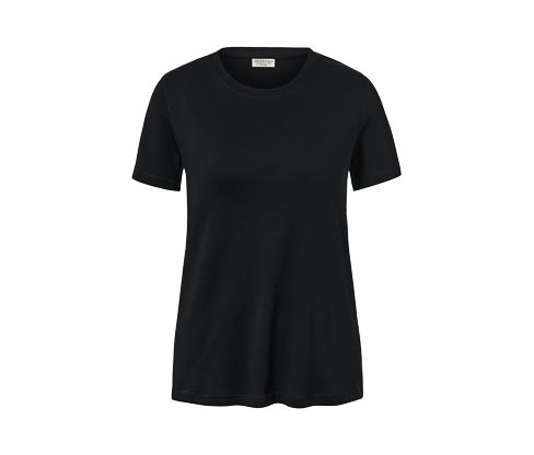 Tchibo - Triko Basic - pro ženy - vel. S 36/38 - barva: černá