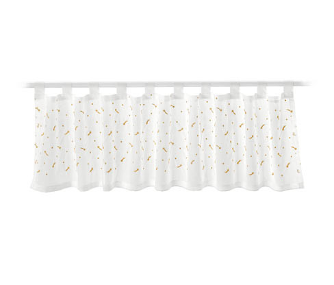 Tchibo - Bistro záclonka - barva: bílá