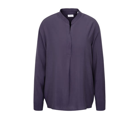 Tchibo - Tunika z viskózy Seidensticker - pro ženy - vel. 36 - barva: modrá