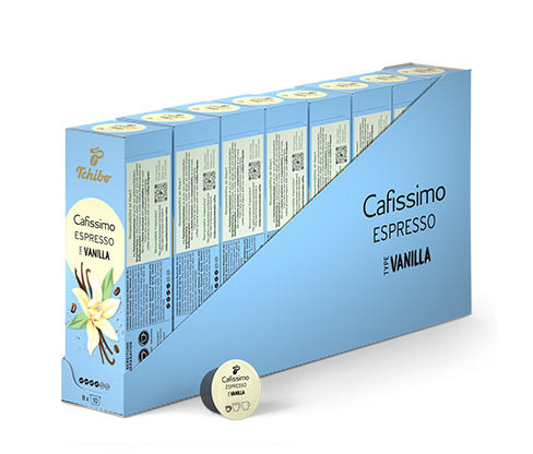 Cafissimo Flavoured Espresso – Vanilla – 80 kapslí - Intenzita: 4/6