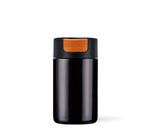 Kambukka Cestovní hrnek na kávu - barva: černá