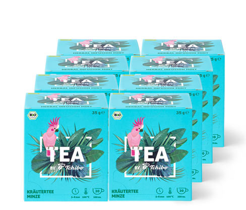 BIO TEA by Tchibo máta 8 × 20 × 1,75 g
