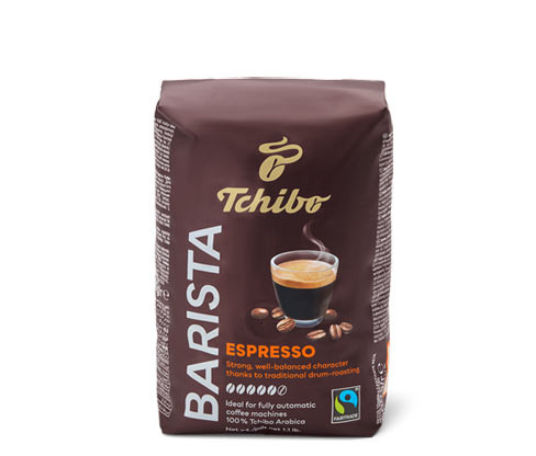 Tchibo - Barista Espresso – 500 g zrnkové kávy - Intenzita: 5/6