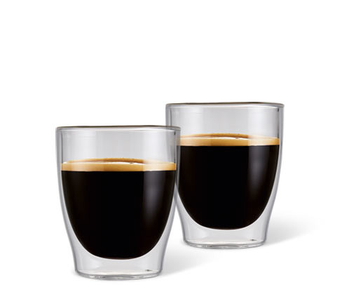 Tchibo - 2 dvoustěnné sklenice na Espresso