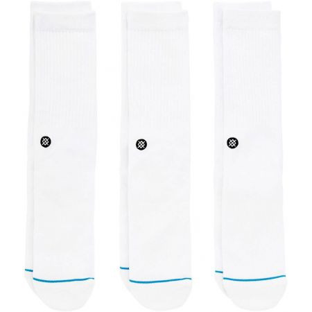 Ponožky Stance Icon 3 Pack - Bílá - L