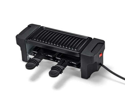 Tchibo - Raclette gril pro 2 osoby - barva: černá