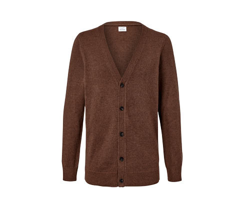 Tchibo - Kardigan - pro muže - vel. S 44/46 - barva: hnědá