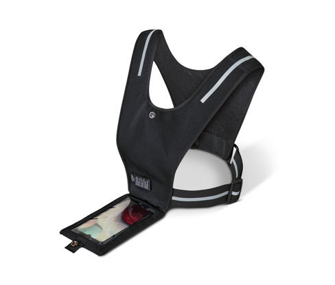 Tchibo - Běžecká vesta na smartphone - barva: černá