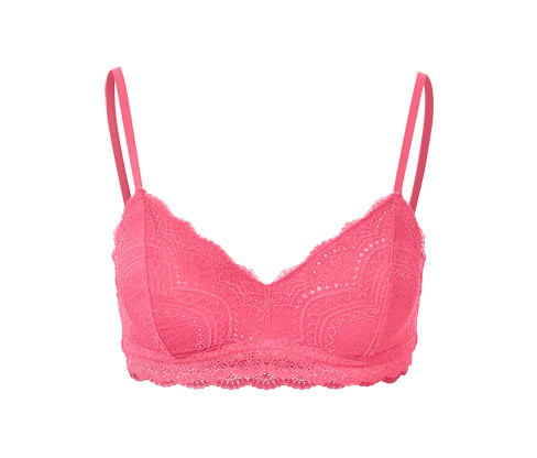 Tchibo - Krajková podprsenka - pro ženy - vel. 36 - barva: růžová