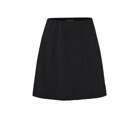 Tchibo - Třpytivá žakárová sukně - pro ženy - vel. S 36/38 - barva: černá/žakár