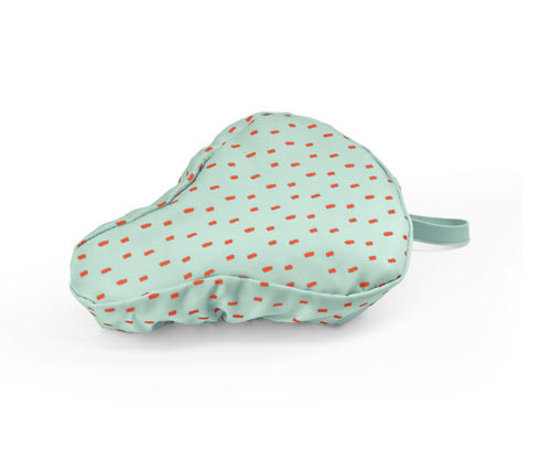 Tchibo - Potah na cyklistické sedlo - barva: zelená