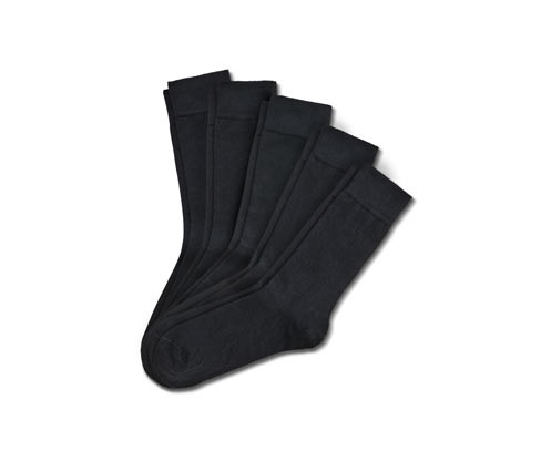 Tchibo - Ponožky - pro muže - vel. 41-43 - barva: černá