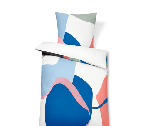 Tchibo - Prémiové bavlněné povlečení - barva: vícebarevná