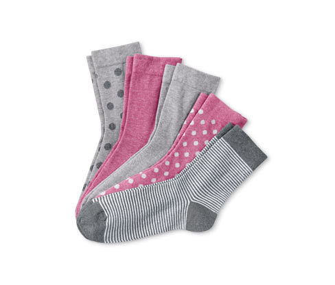 Tchibo - Ponožky - pro ženy - vel. 35-38 - barva: bílá