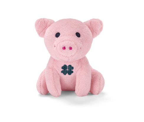 Tchibo - Chrochtající prasátko pro štěstí - barva: černá